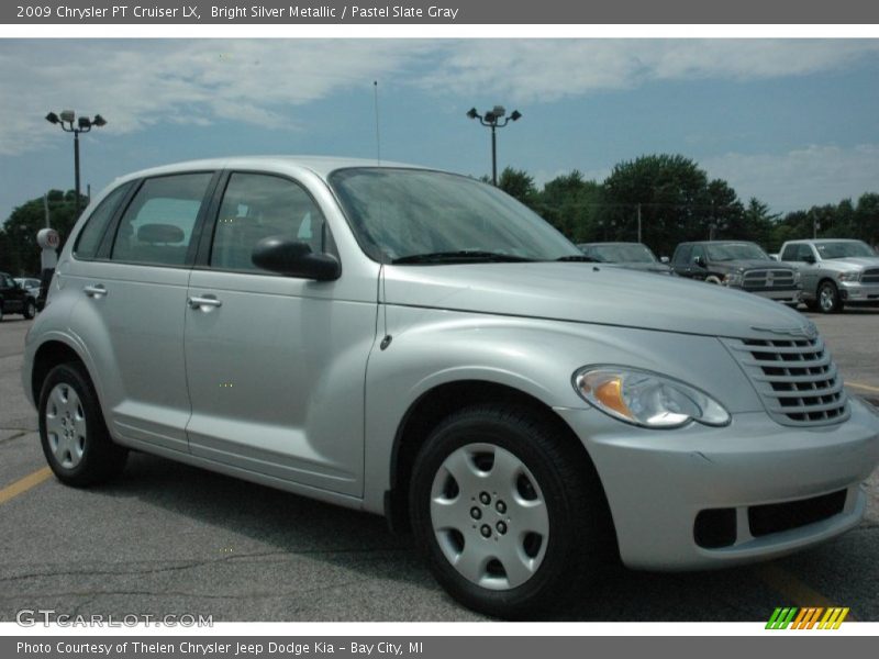 Bright Silver Metallic / Pastel Slate Gray 2009 Chrysler PT Cruiser LX