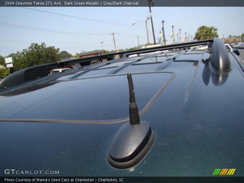 Dark Green Metallic / Gray/Dark Charcoal 2004 Chevrolet Tahoe Z71 4x4