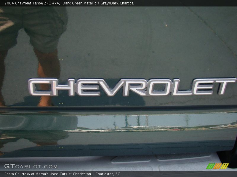 Dark Green Metallic / Gray/Dark Charcoal 2004 Chevrolet Tahoe Z71 4x4
