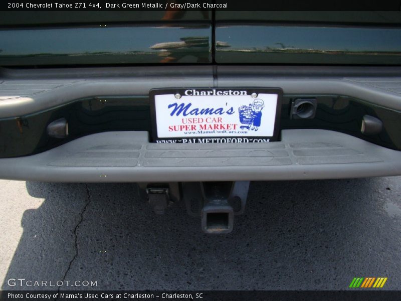 Dark Green Metallic / Gray/Dark Charcoal 2004 Chevrolet Tahoe Z71 4x4