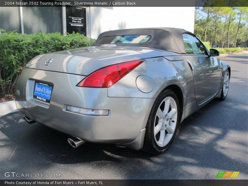 Silverstone Metallic / Carbon Black 2004 Nissan 350Z Touring Roadster