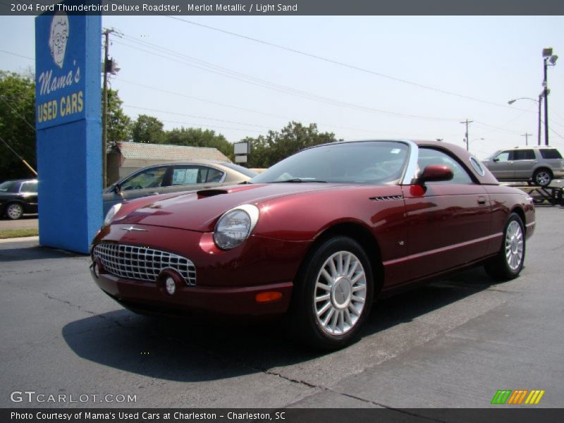 Front 3/4 View of 2004 Thunderbird Deluxe Roadster