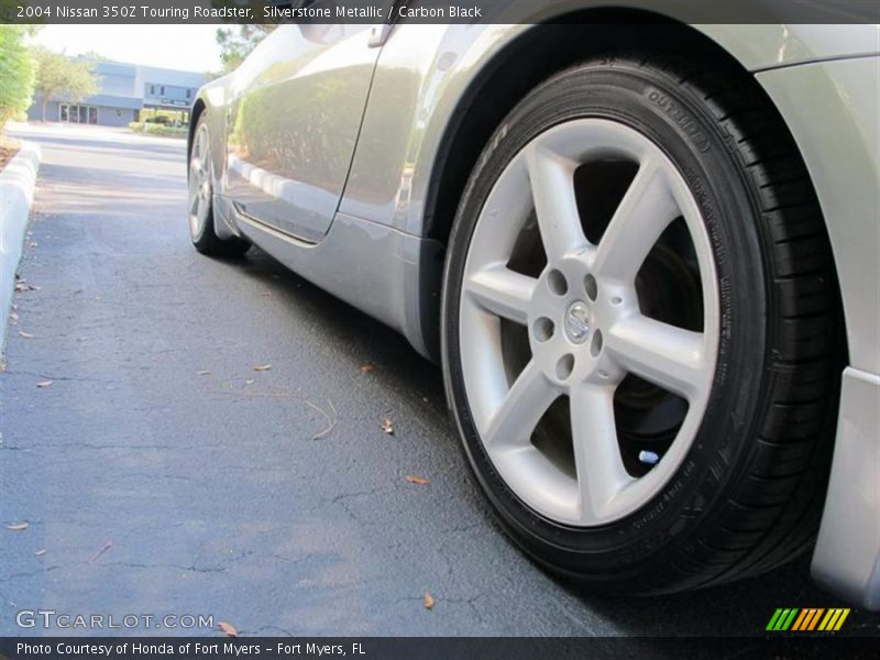 Silverstone Metallic / Carbon Black 2004 Nissan 350Z Touring Roadster