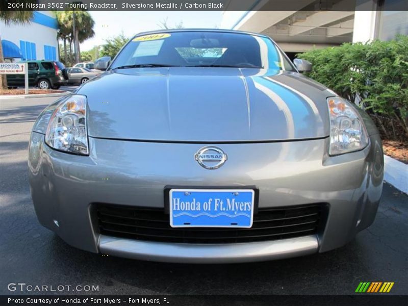 Silverstone Metallic / Carbon Black 2004 Nissan 350Z Touring Roadster