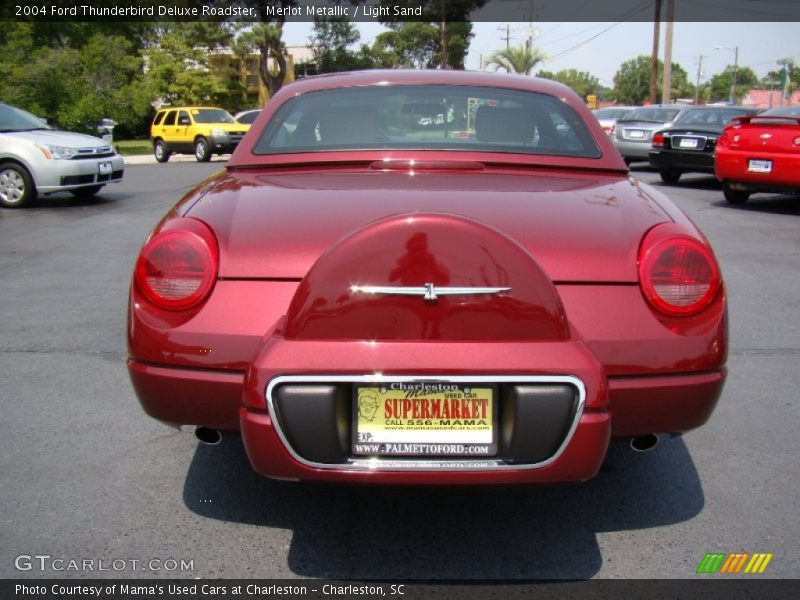  2004 Thunderbird Deluxe Roadster Merlot Metallic