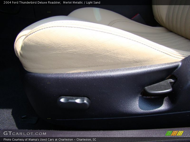 Merlot Metallic / Light Sand 2004 Ford Thunderbird Deluxe Roadster