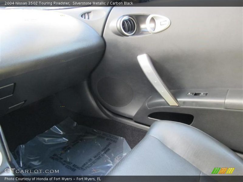 Silverstone Metallic / Carbon Black 2004 Nissan 350Z Touring Roadster