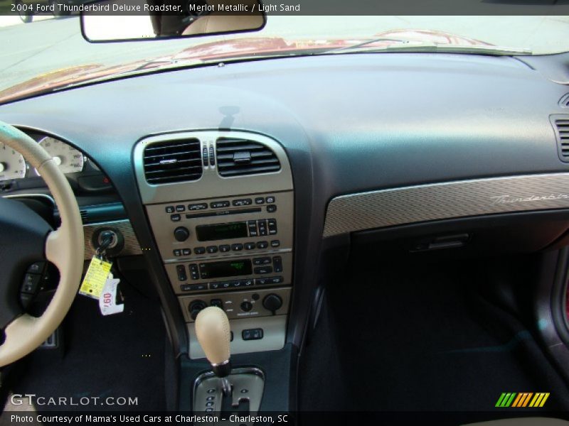Merlot Metallic / Light Sand 2004 Ford Thunderbird Deluxe Roadster