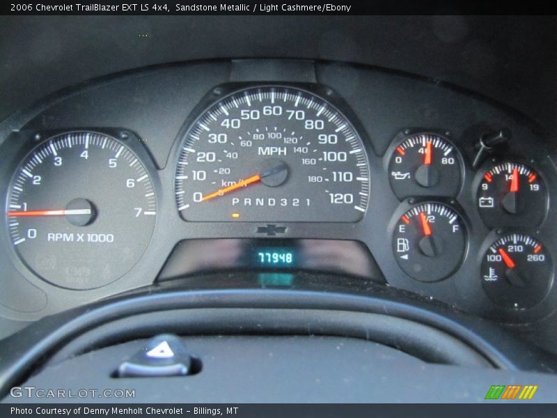 Sandstone Metallic / Light Cashmere/Ebony 2006 Chevrolet TrailBlazer EXT LS 4x4