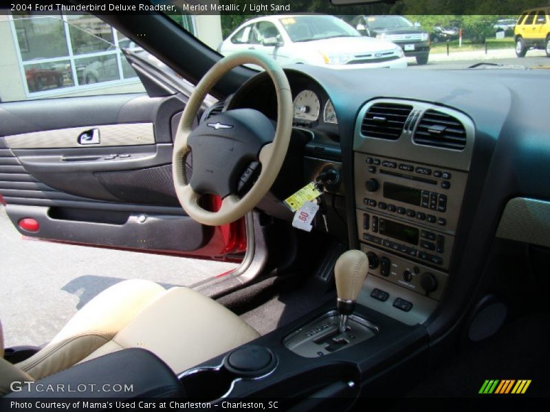  2004 Thunderbird Deluxe Roadster Light Sand Interior