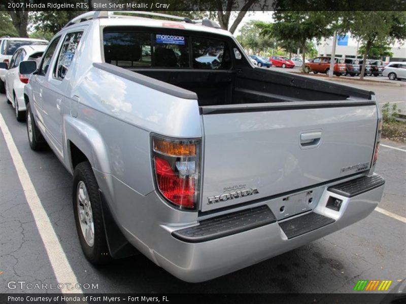 Billet Silver Metallic / Gray 2007 Honda Ridgeline RTS