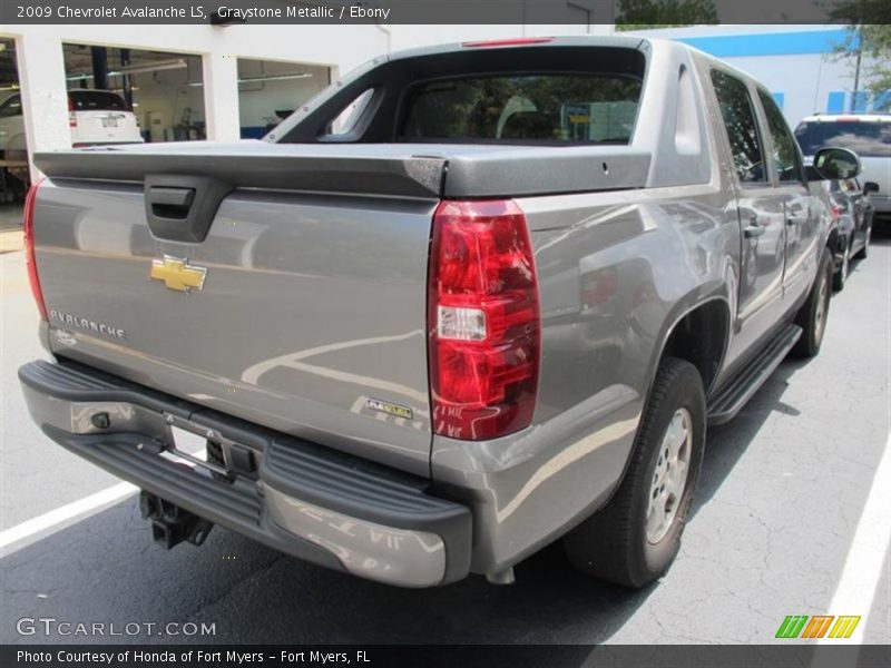 Graystone Metallic / Ebony 2009 Chevrolet Avalanche LS