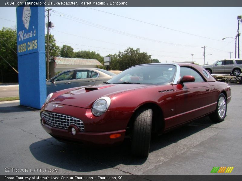  2004 Thunderbird Deluxe Roadster Merlot Metallic