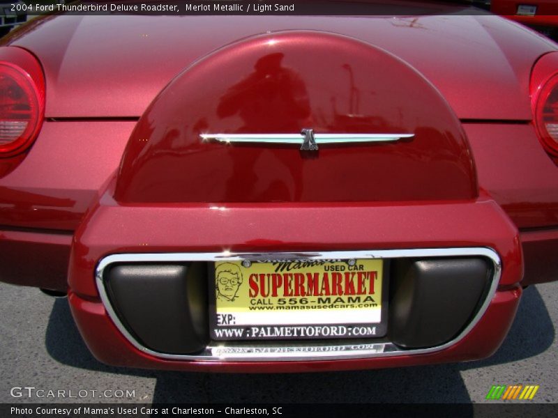Merlot Metallic / Light Sand 2004 Ford Thunderbird Deluxe Roadster