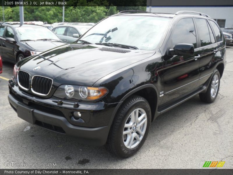 Jet Black / Black 2005 BMW X5 3.0i