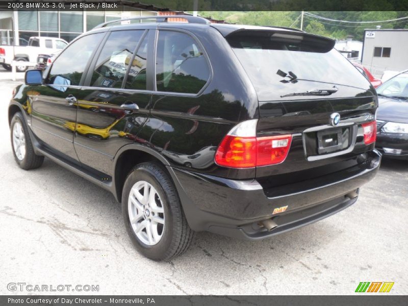Jet Black / Black 2005 BMW X5 3.0i