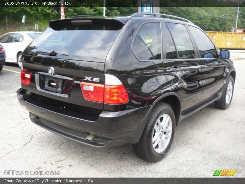 Jet Black / Black 2005 BMW X5 3.0i