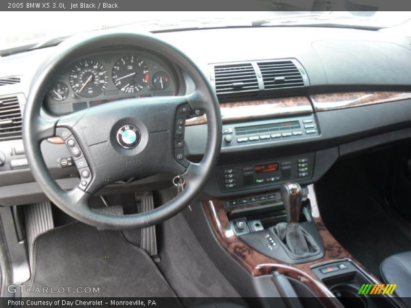 Jet Black / Black 2005 BMW X5 3.0i