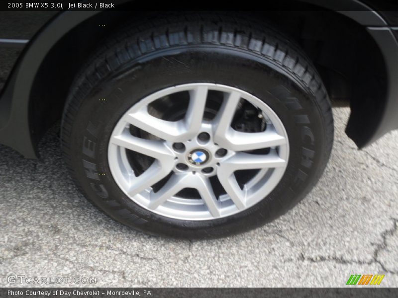 Jet Black / Black 2005 BMW X5 3.0i