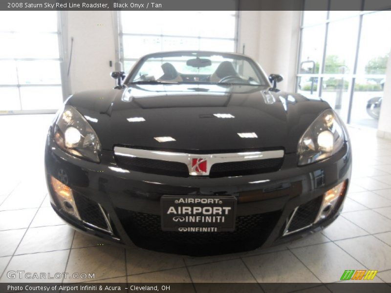 Black Onyx / Tan 2008 Saturn Sky Red Line Roadster