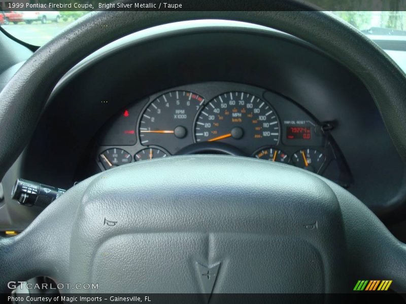 Bright Silver Metallic / Taupe 1999 Pontiac Firebird Coupe