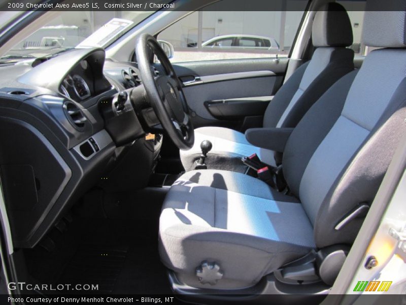 Cosmic Silver / Charcoal 2009 Chevrolet Aveo Aveo5 LS