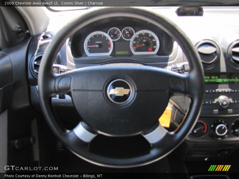 Cosmic Silver / Charcoal 2009 Chevrolet Aveo Aveo5 LS