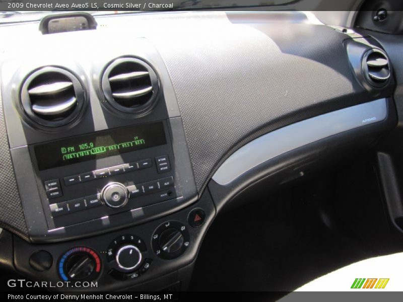 Cosmic Silver / Charcoal 2009 Chevrolet Aveo Aveo5 LS