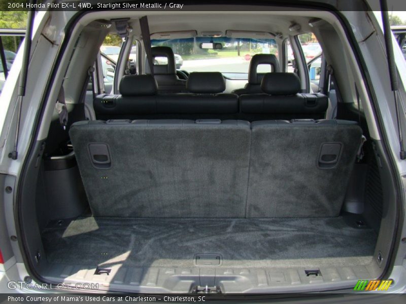 Starlight Silver Metallic / Gray 2004 Honda Pilot EX-L 4WD