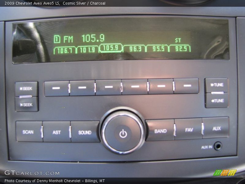 Cosmic Silver / Charcoal 2009 Chevrolet Aveo Aveo5 LS