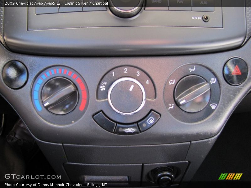 Cosmic Silver / Charcoal 2009 Chevrolet Aveo Aveo5 LS