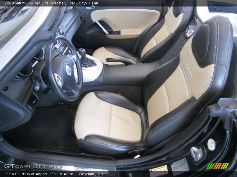  2008 Sky Red Line Roadster Tan Interior