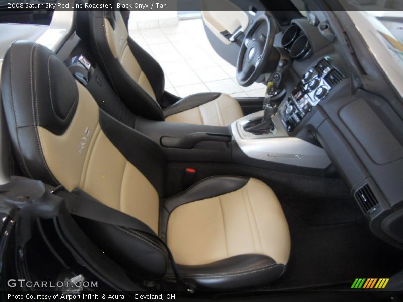  2008 Sky Red Line Roadster Tan Interior