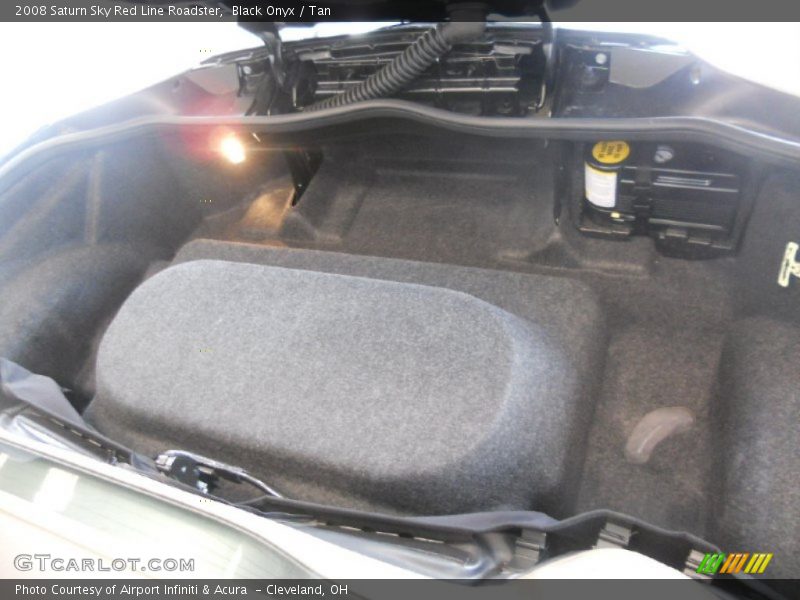 Black Onyx / Tan 2008 Saturn Sky Red Line Roadster