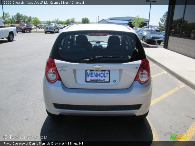 Cosmic Silver / Charcoal 2009 Chevrolet Aveo Aveo5 LS