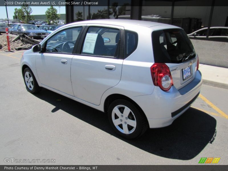 Cosmic Silver / Charcoal 2009 Chevrolet Aveo Aveo5 LS