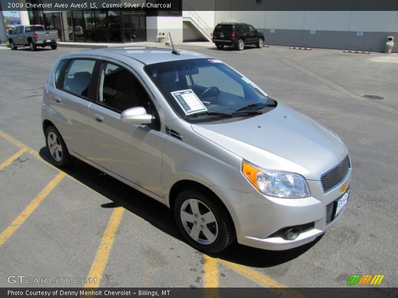 Cosmic Silver / Charcoal 2009 Chevrolet Aveo Aveo5 LS