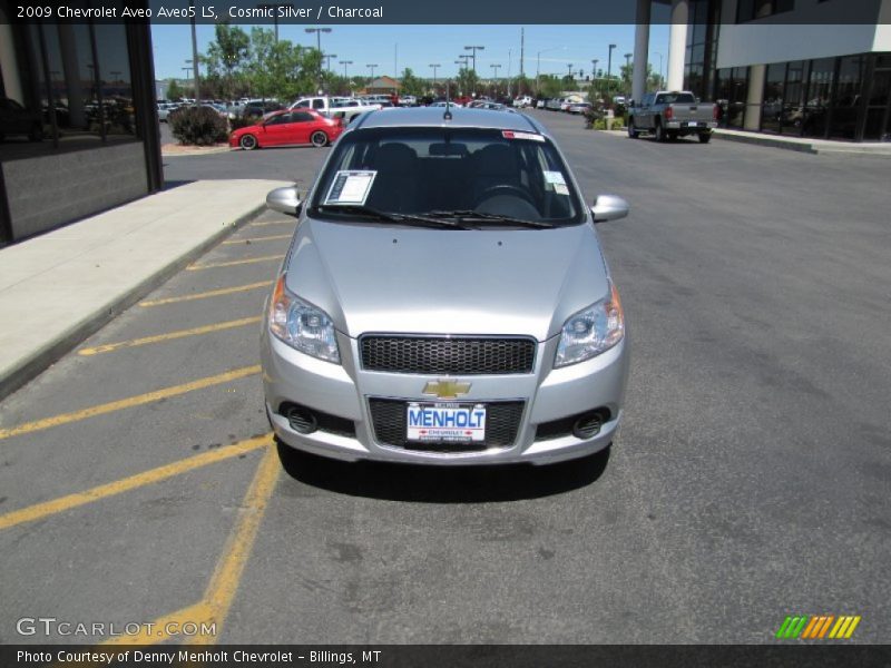 Cosmic Silver / Charcoal 2009 Chevrolet Aveo Aveo5 LS