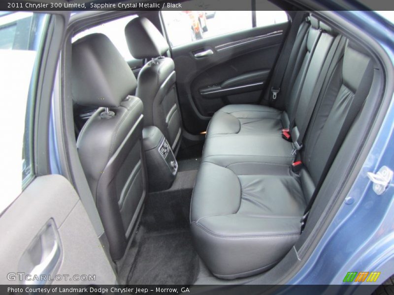 Sapphire Crystal Metallic / Black 2011 Chrysler 300 Limited