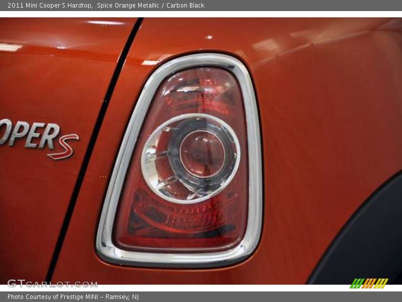 Spice Orange Metallic / Carbon Black 2011 Mini Cooper S Hardtop
