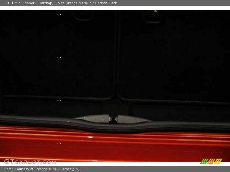 Spice Orange Metallic / Carbon Black 2011 Mini Cooper S Hardtop