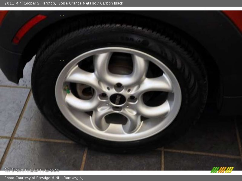 Spice Orange Metallic / Carbon Black 2011 Mini Cooper S Hardtop