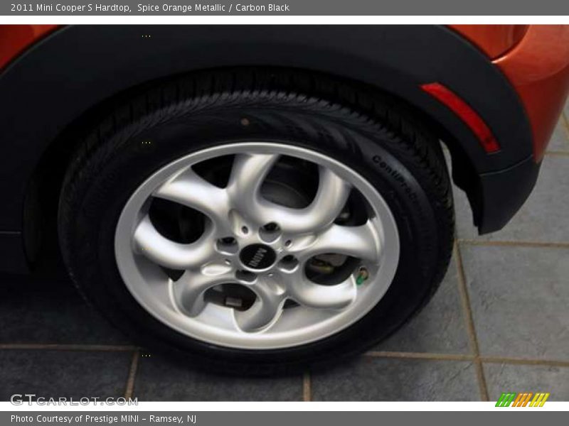 Spice Orange Metallic / Carbon Black 2011 Mini Cooper S Hardtop