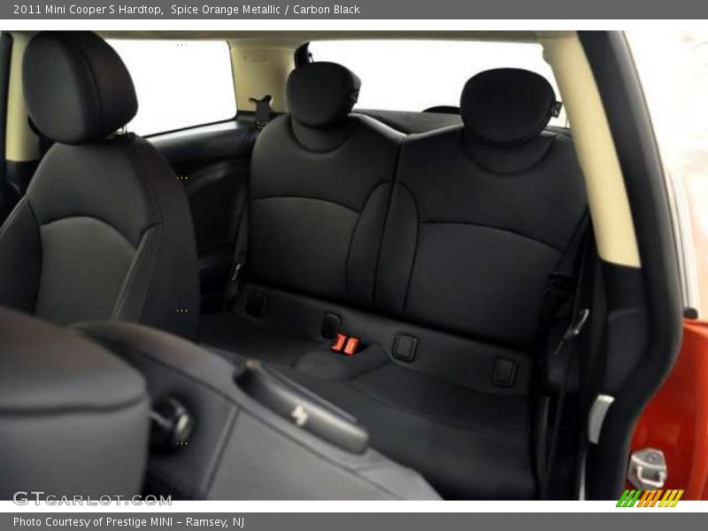 Spice Orange Metallic / Carbon Black 2011 Mini Cooper S Hardtop
