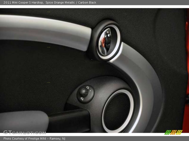Spice Orange Metallic / Carbon Black 2011 Mini Cooper S Hardtop