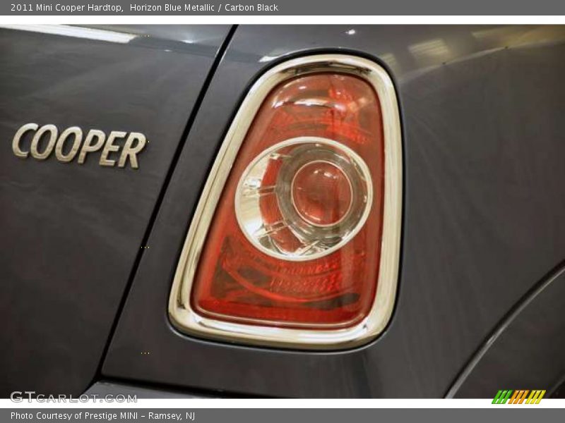 Horizon Blue Metallic / Carbon Black 2011 Mini Cooper Hardtop