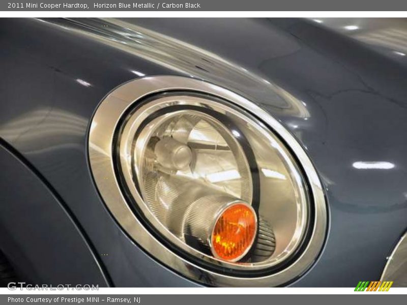 Horizon Blue Metallic / Carbon Black 2011 Mini Cooper Hardtop