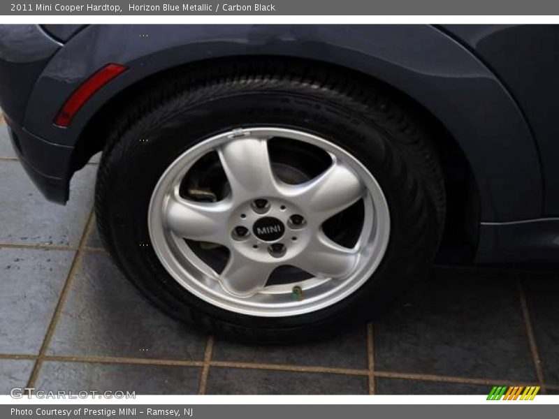 Horizon Blue Metallic / Carbon Black 2011 Mini Cooper Hardtop