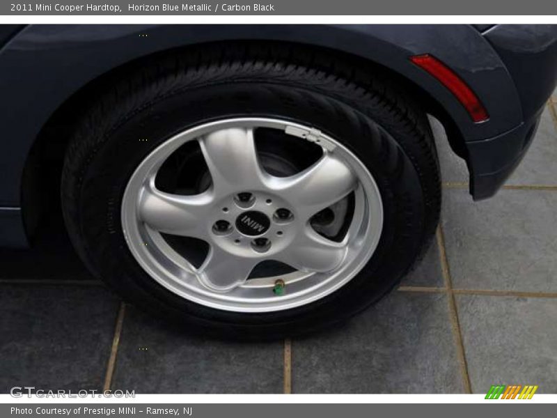 Horizon Blue Metallic / Carbon Black 2011 Mini Cooper Hardtop