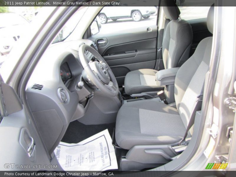 Mineral Gray Metallic / Dark Slate Gray 2011 Jeep Patriot Latitude